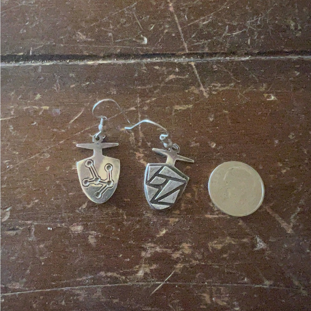 Classic series TARDIS key earrings Doctor Who
